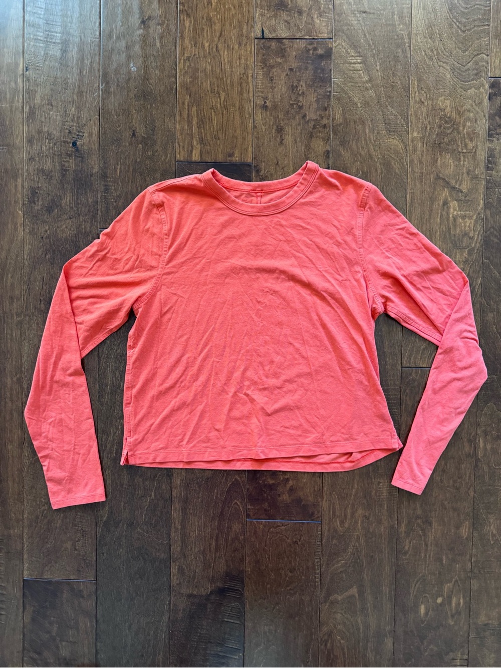 Lululemon Classic-Fit Cotton-Blend Long Sleeve Shirt - Solar Orange - 6